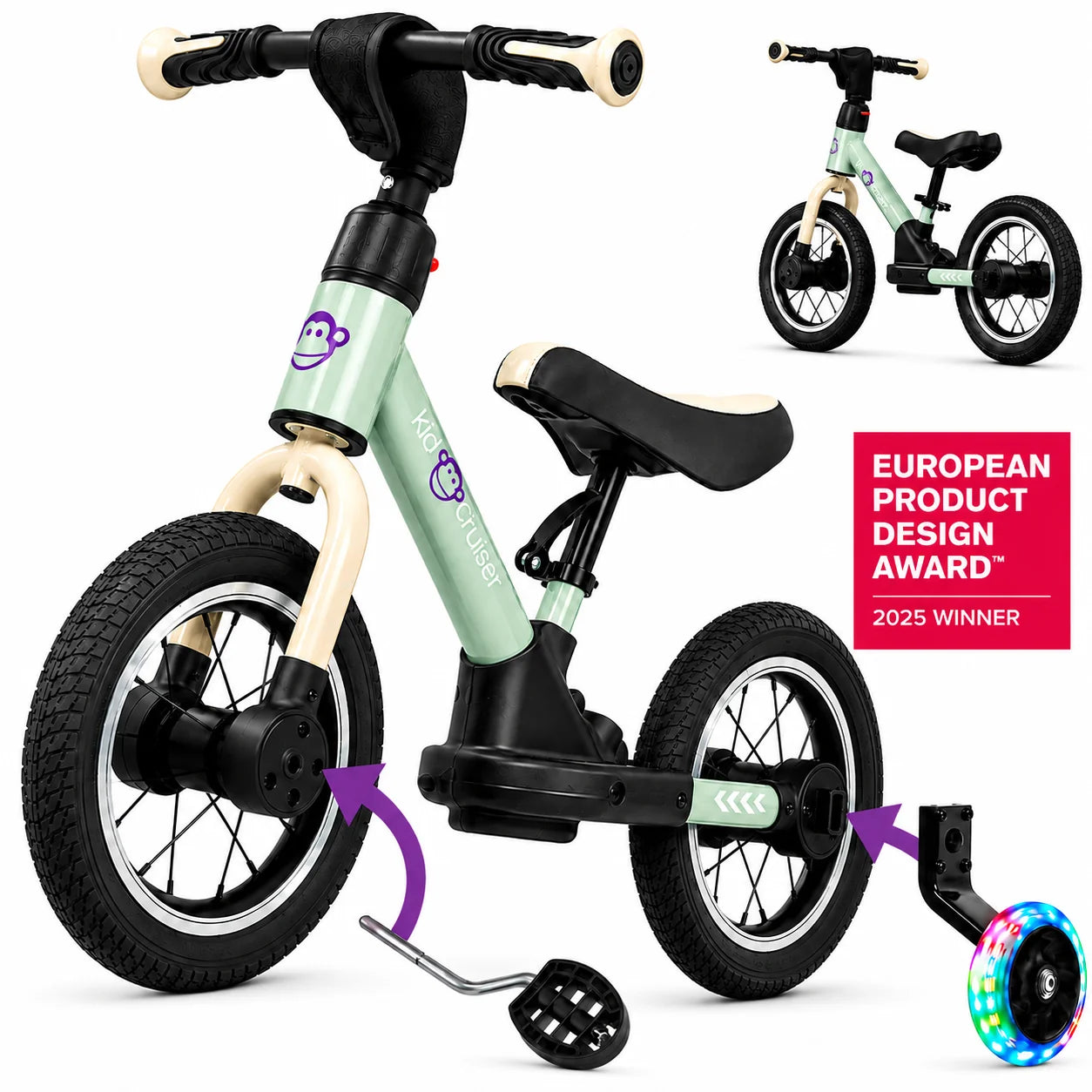 THE KIDCRUISER BALANCE BIKE